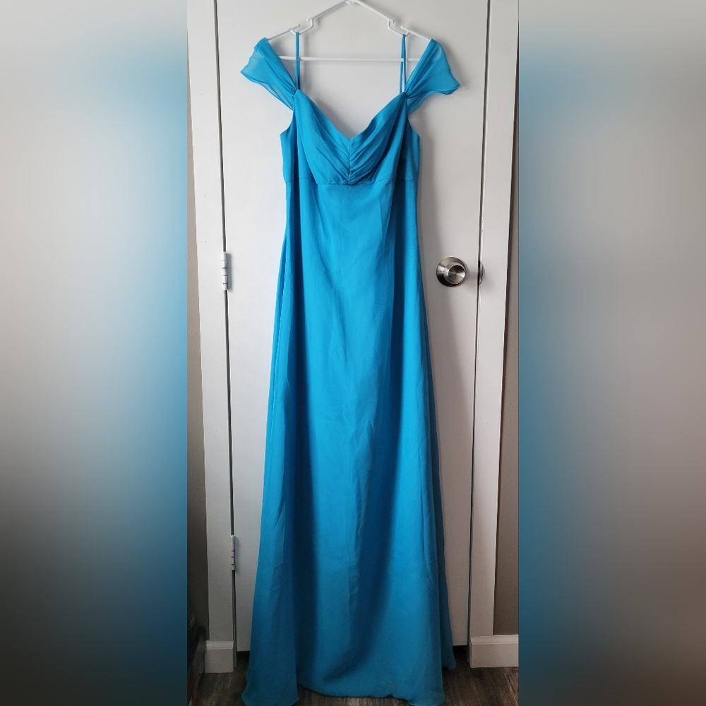 Eden Maids Blue Gown Dress